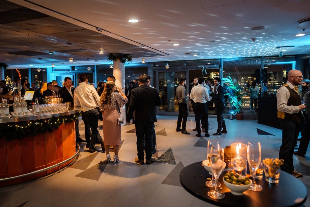 Sea Containers bar at night