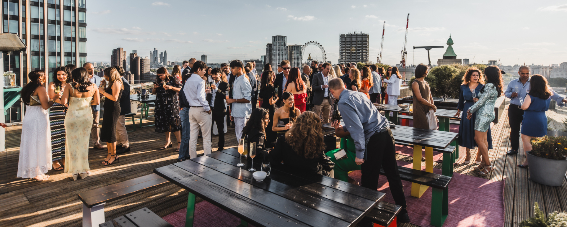 Summer parties, Central London
